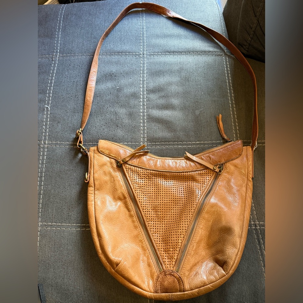 Lucky Brand Tan Crossbody Bag